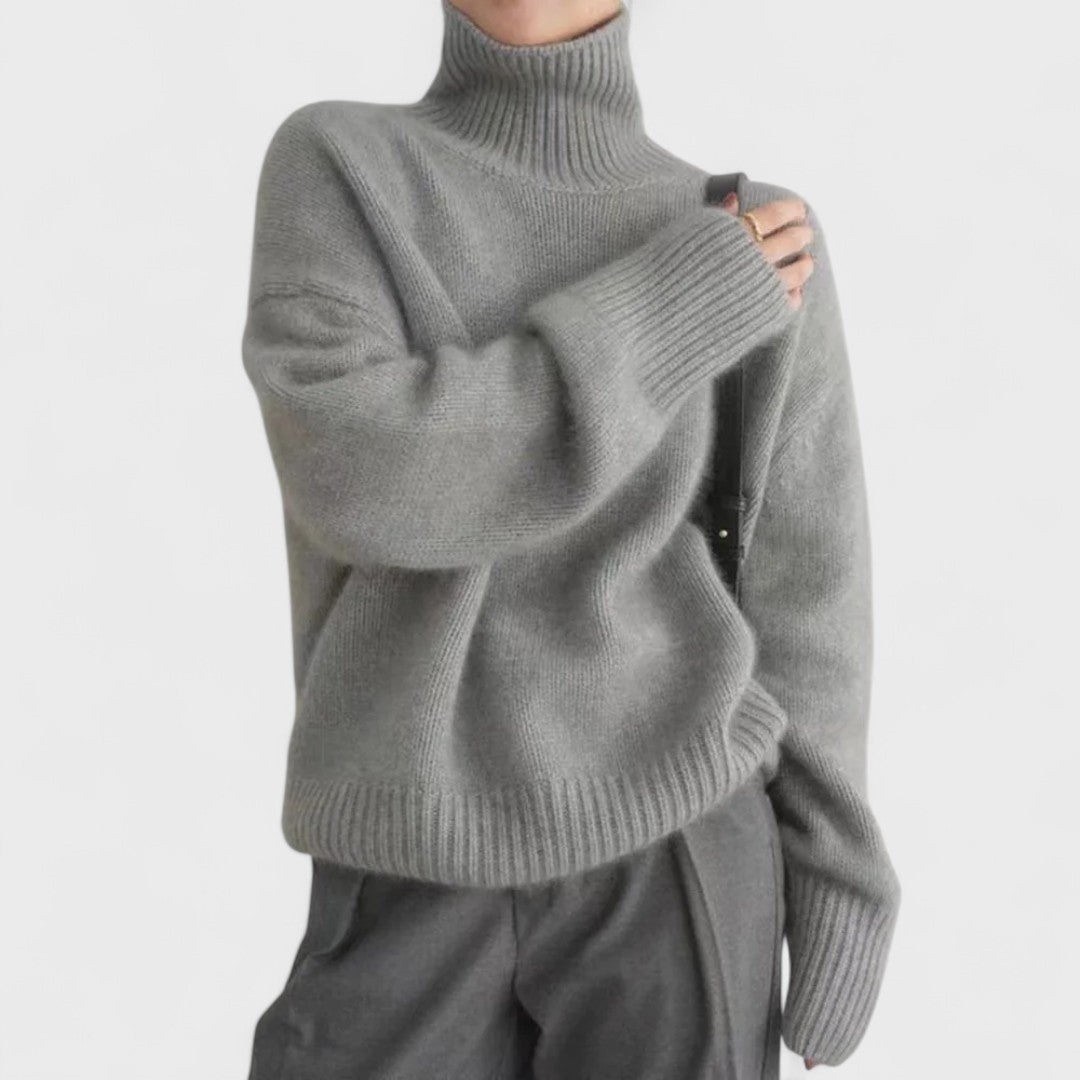 Isabella - Cashmere Roll Neck
