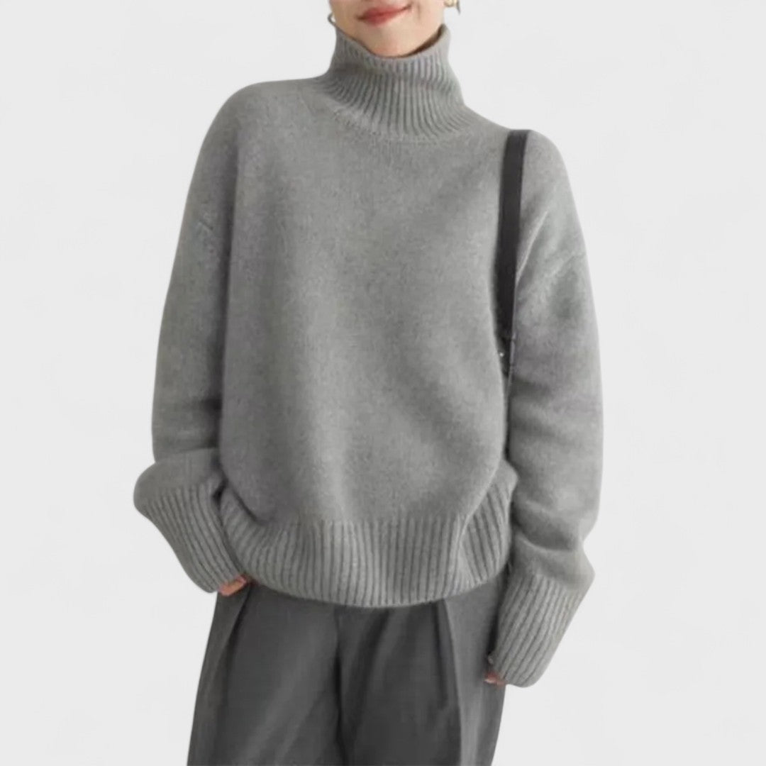 Isabella - Cashmere Roll Neck