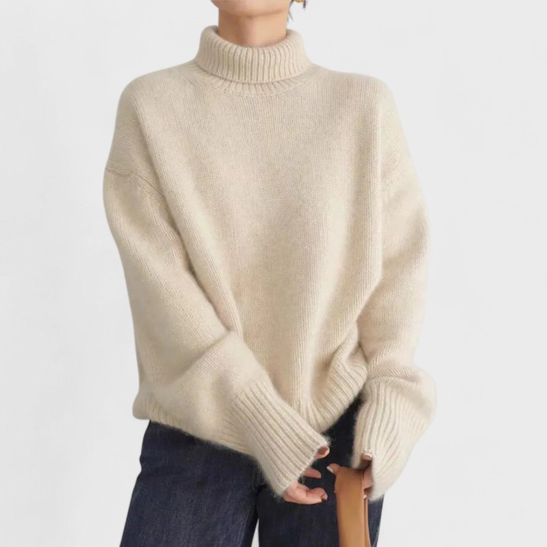 Isabella - Cashmere Roll Neck
