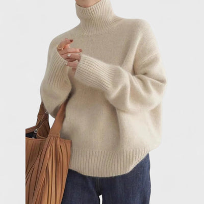 Isabella - Cashmere Roll Neck