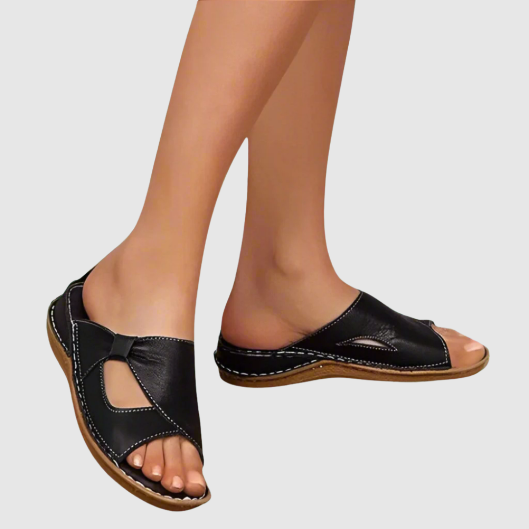 Yvonne - Comfortable Leather Sandals