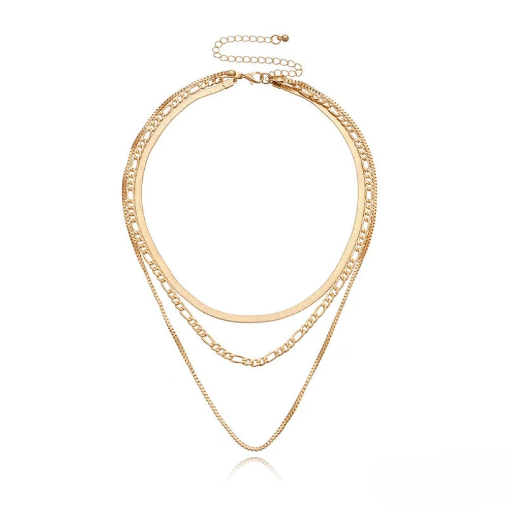 Noara – Three-Layer Vintage-Style Necklace