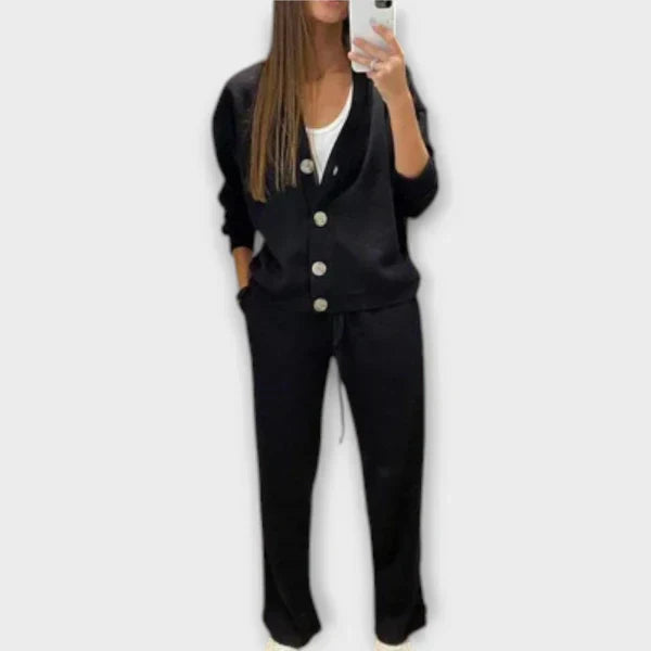 Long Sleeve Blouse and Trousers