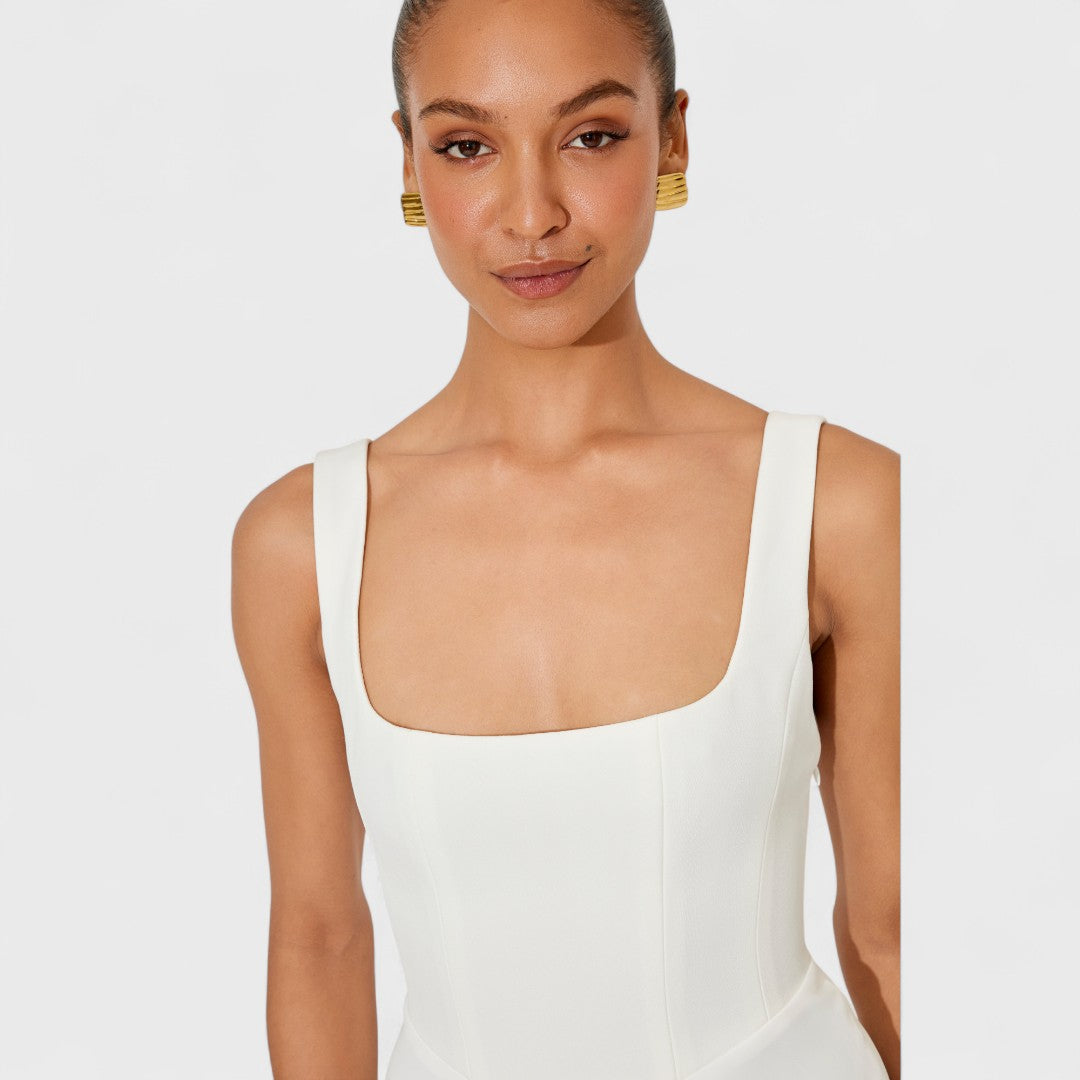 Amelia – Timeless Fluid Midi Dress
