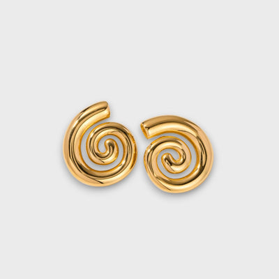 Jay – Modern Lightweight Spiral Earrings