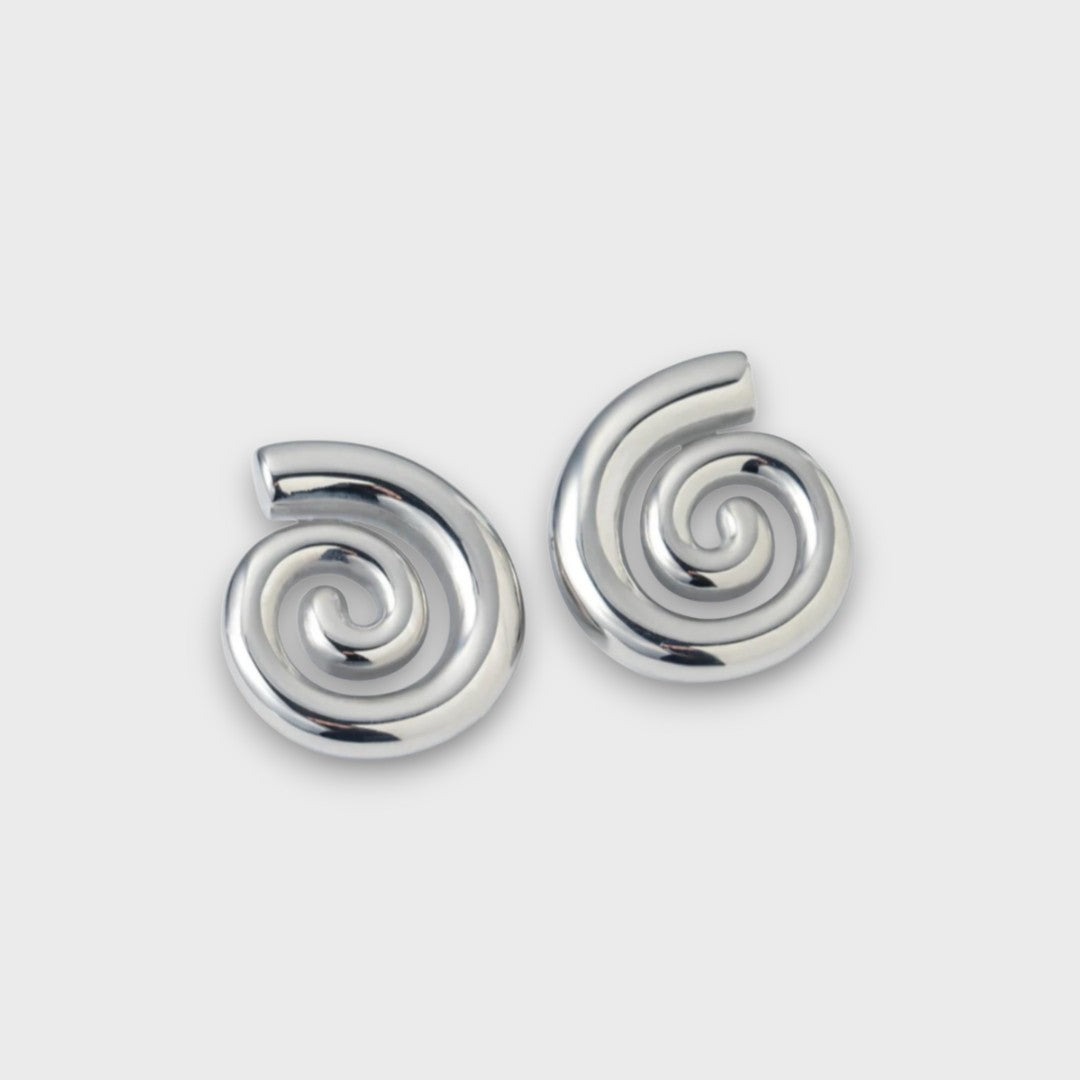Jay – Modern Lightweight Spiral Earrings