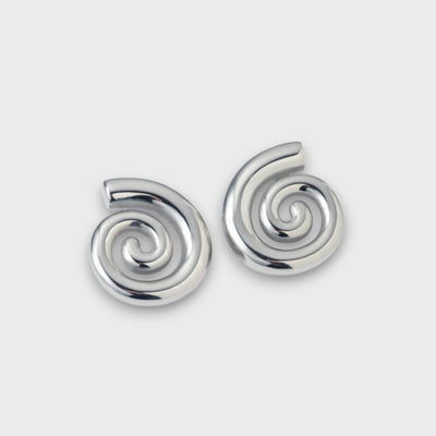 Jay – Modern Lightweight Spiral Earrings
