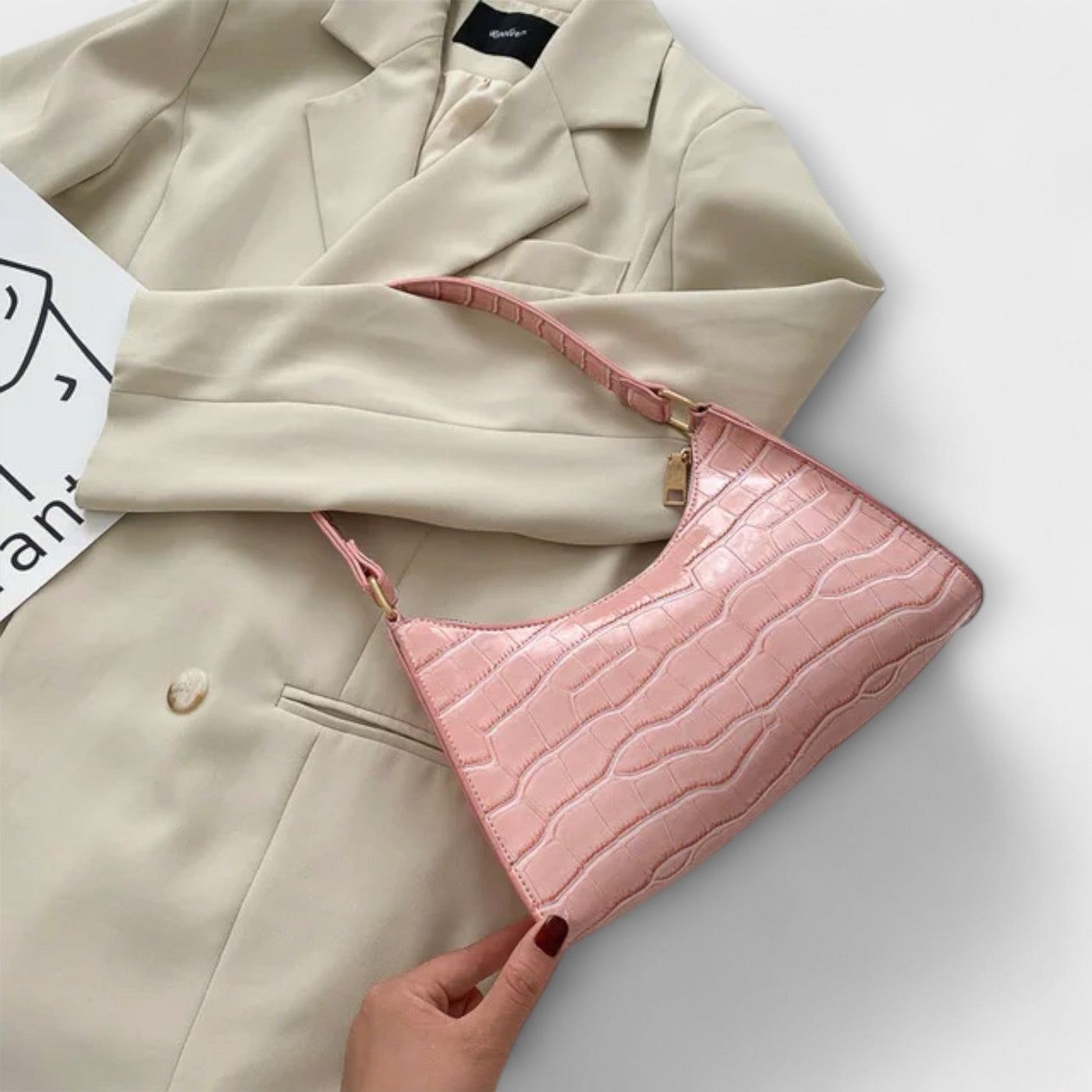 Gianna Boutique - Glossy Leather Bag