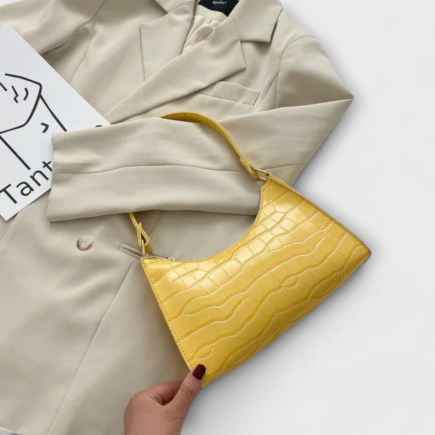 Gianna Boutique - Glossy Leather Bag