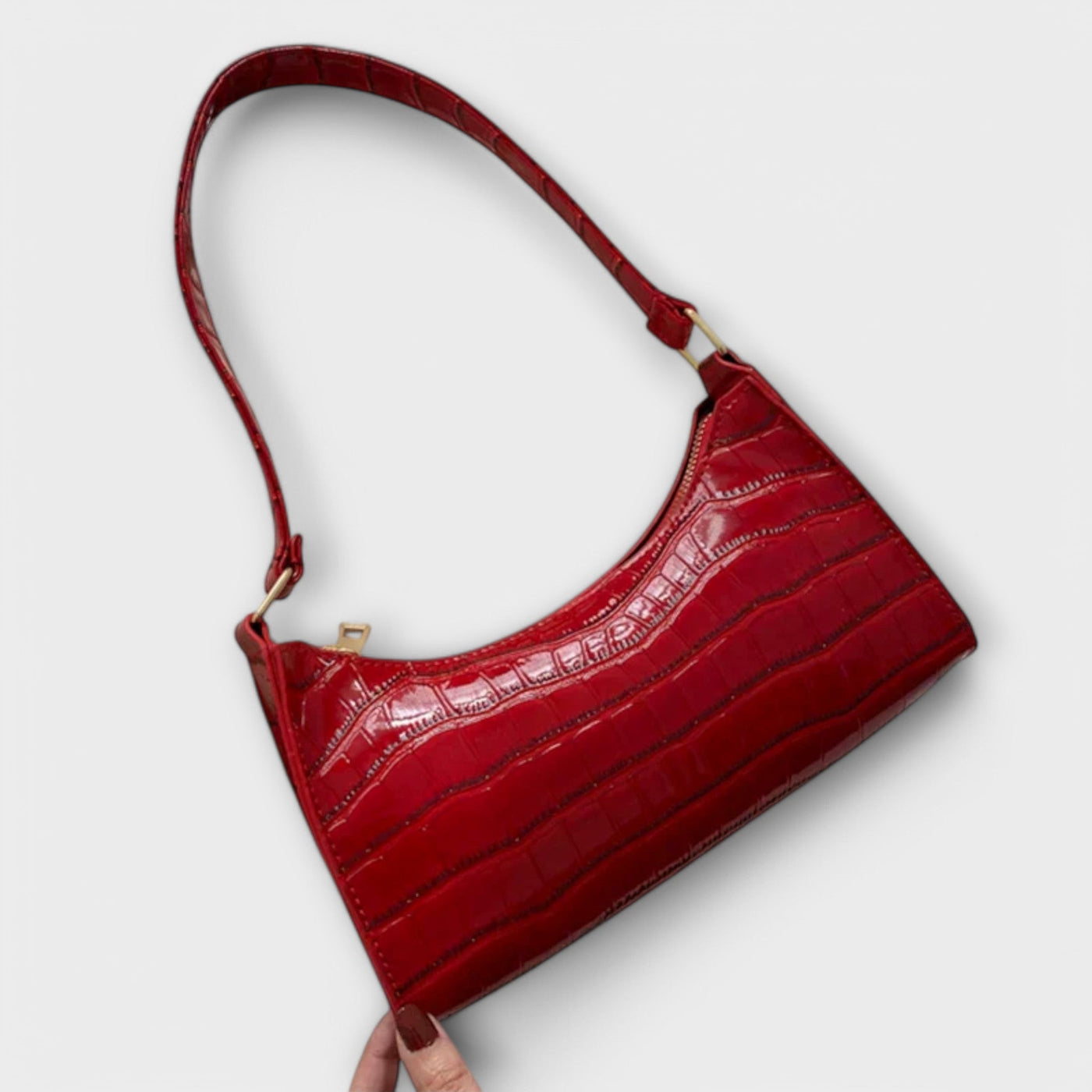 Gianna Boutique - Glossy Leather Bag