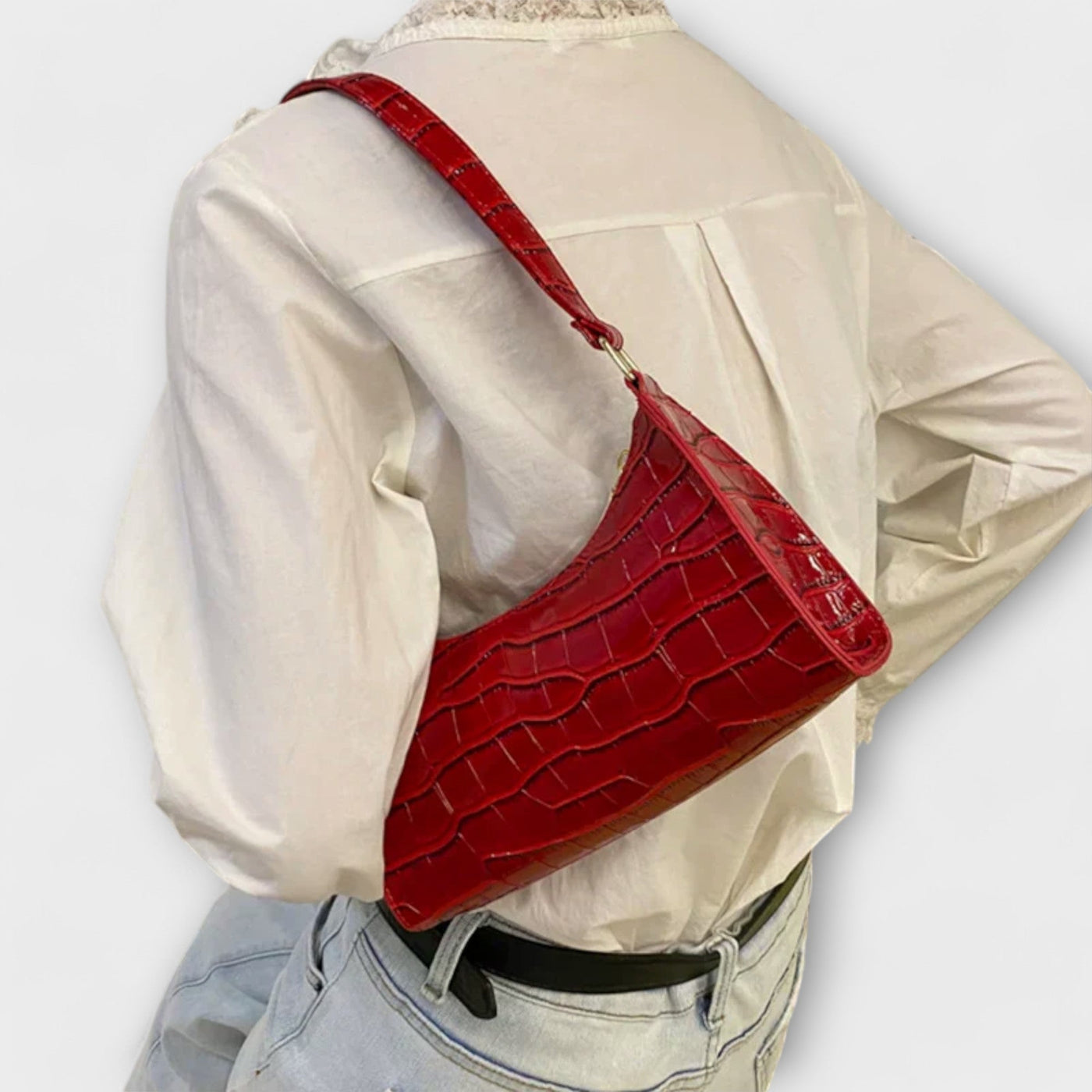 Gianna Boutique - Glossy Leather Bag