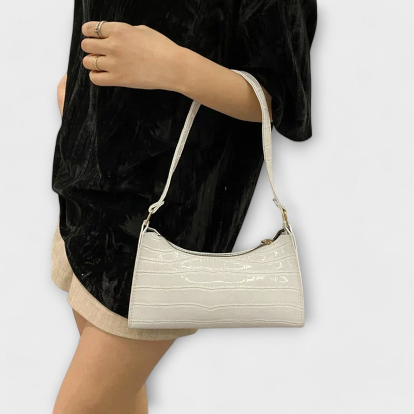 Gianna Boutique - Glossy Leather Bag