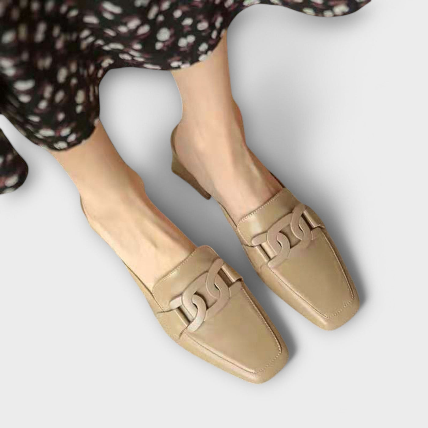 Monika™ | Elegant loafers with heel