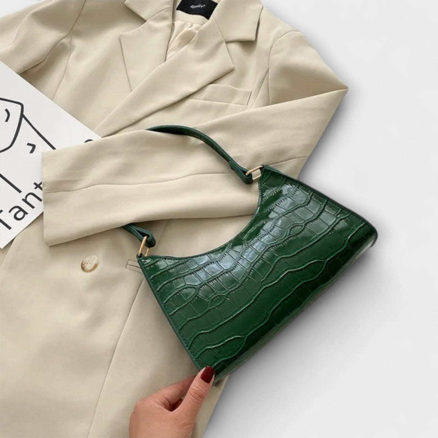 Gianna Boutique - Glossy Leather Bag