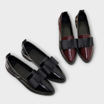 Heidi - Elegant loafers with bow