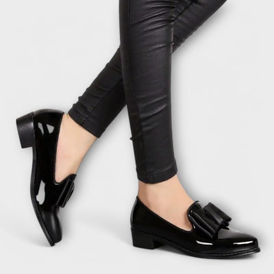 Heidi - Elegant loafers with bow
