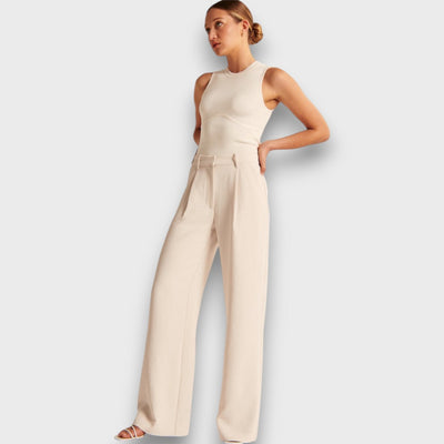 Alva – Wide-Leg High-Waisted Trousers