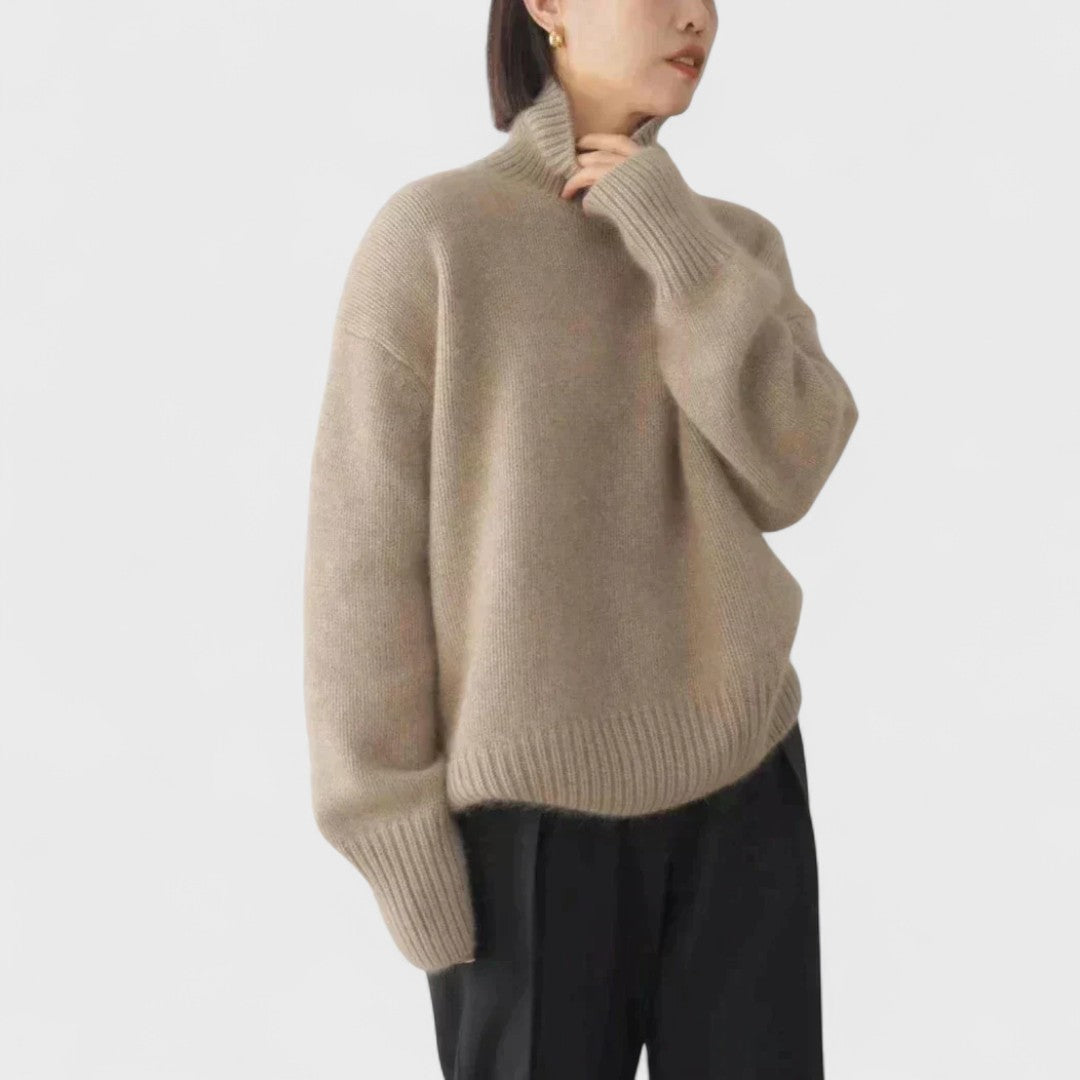 Isabella - Cashmere Roll Neck