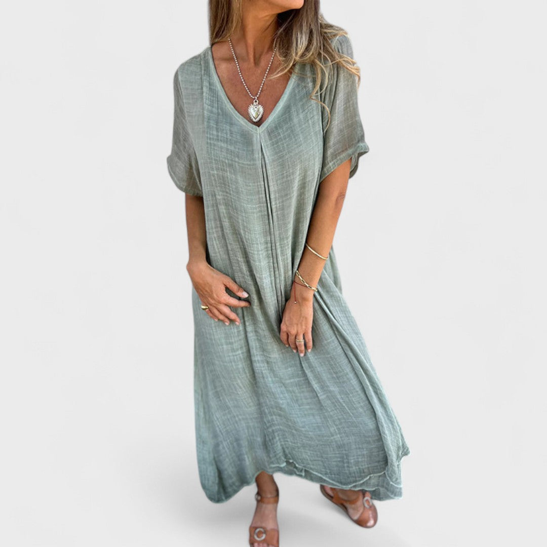 Naia - V-Neck Dress