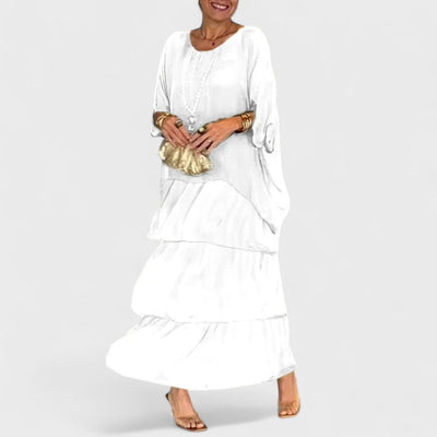 Nora - Elegant Boho Casual Chiffon Dress