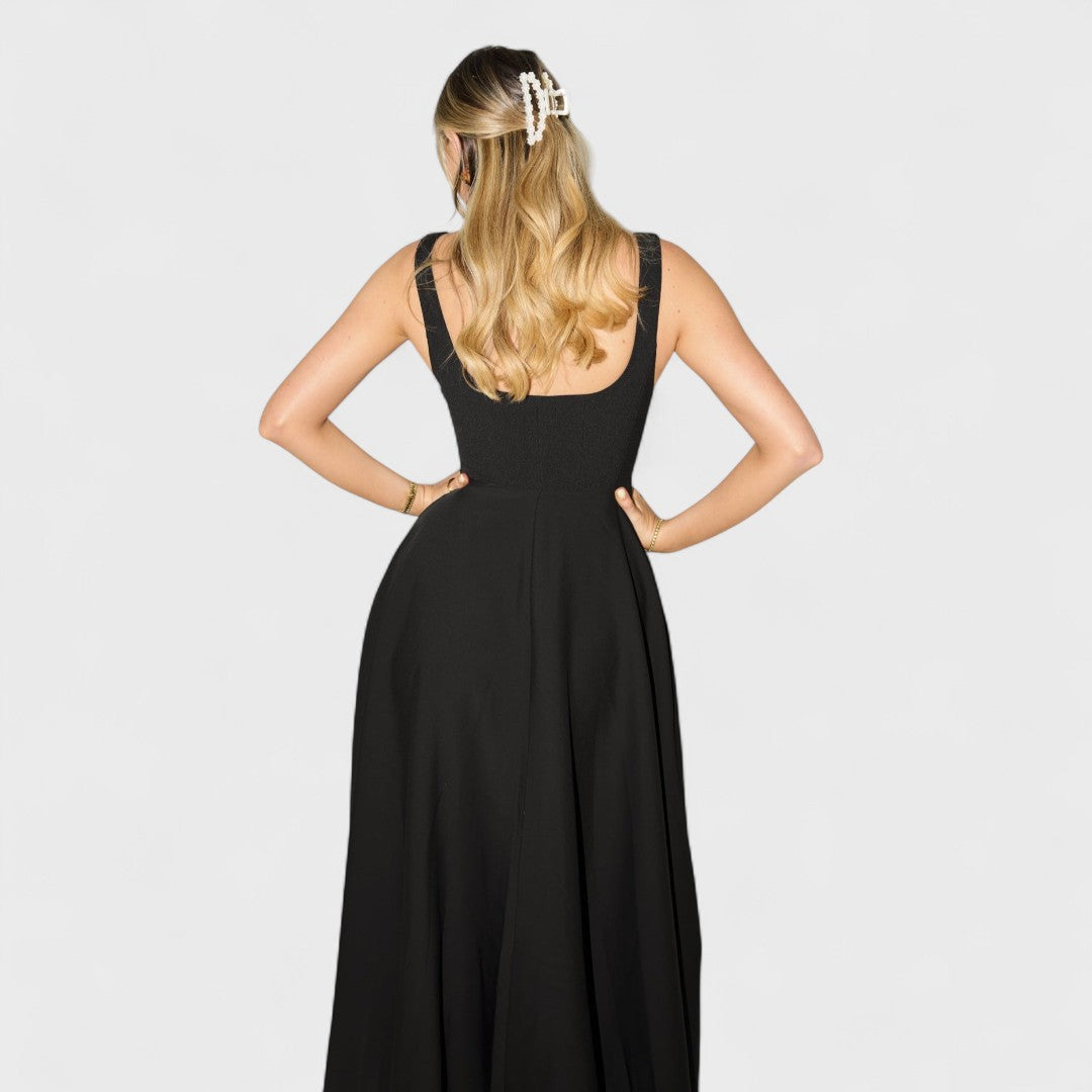 Amelia – Timeless Fluid Midi Dress