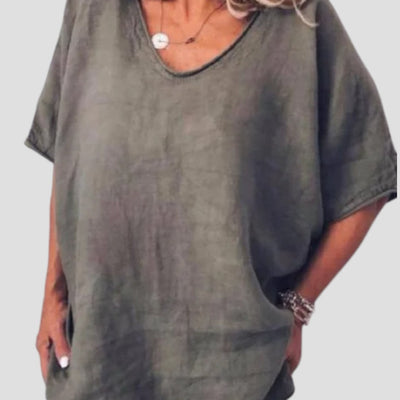 ANNA: COMFORTABLE AND LOOSE BLOUSE