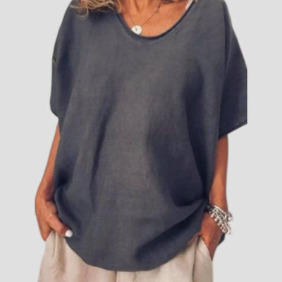 ANNA: COMFORTABLE AND LOOSE BLOUSE
