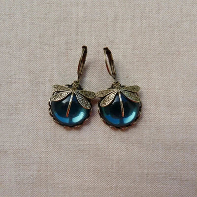 Lyvelle – Vintage Dragonfly-Shaped Earrings