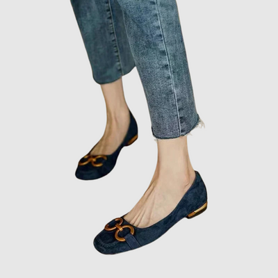 Marie™ | Evening Ballerinas in Leather
