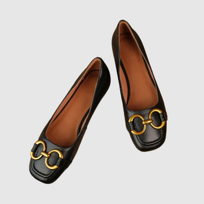 Marie™ | Evening Ballerinas in Leather