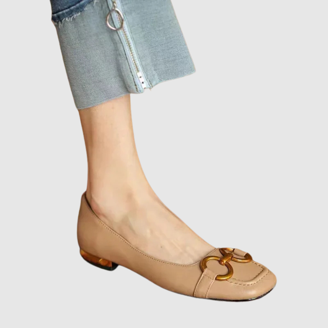 Marie™ | Evening Ballerinas in Leather