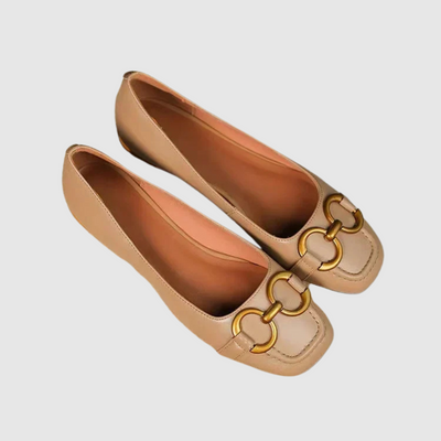 Marie™ | Evening Ballerinas in Leather