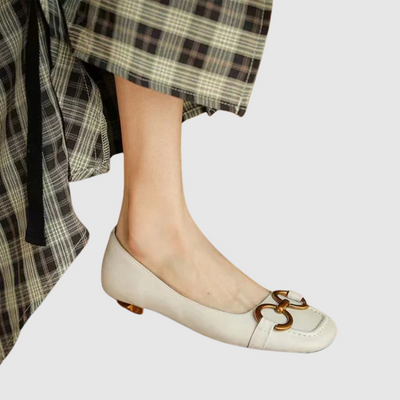Marie™ | Evening Ballerinas in Leather