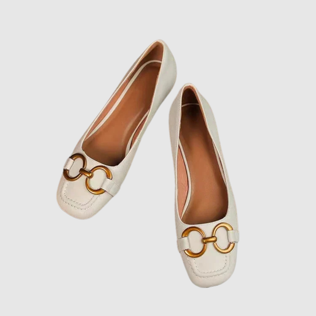 Marie™ | Evening Ballerinas in Leather