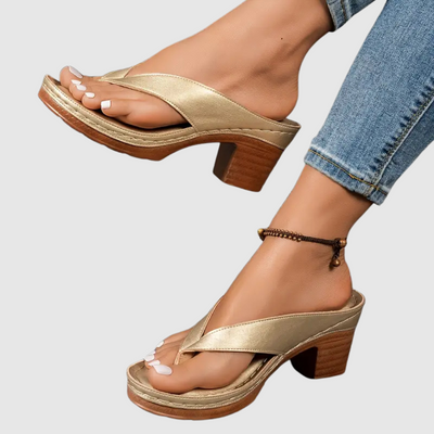 Nina - Comfortable Heeled Sandals