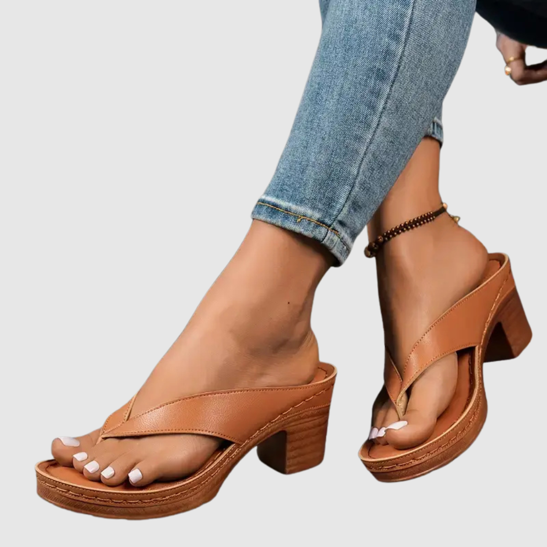 Nina - Comfortable Heeled Sandals