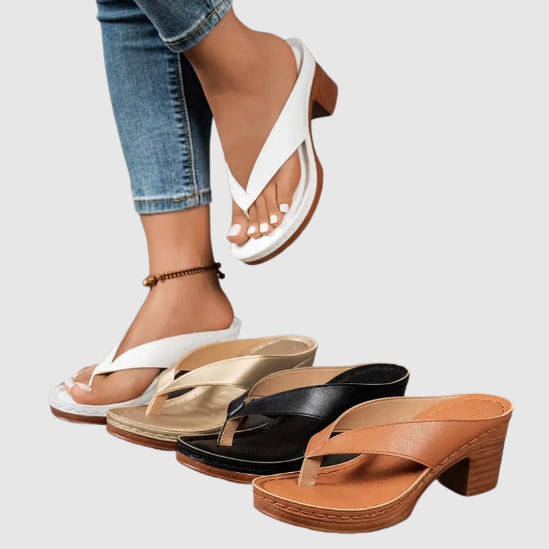 Nina - Comfortable Heeled Sandals