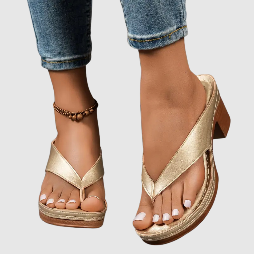 Nina - Comfortable Heeled Sandals