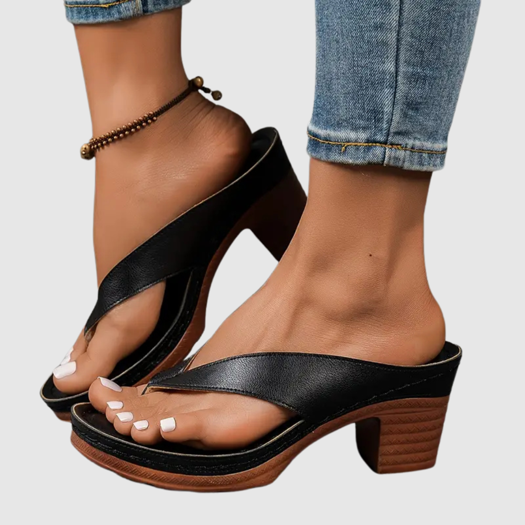 Nina - Comfortable Heeled Sandals