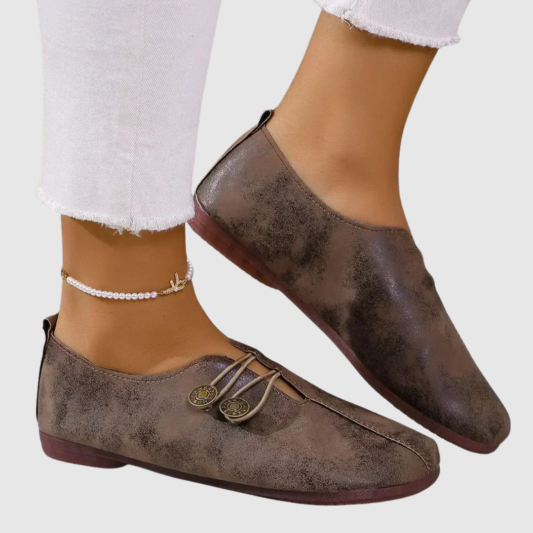 Vianne - Orthopaedic Suede Loafers