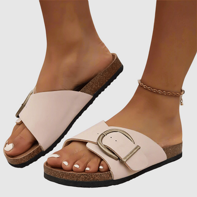 Theresa - Orthopaedic Suede Sandals