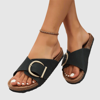 Theresa - Orthopaedic Suede Sandals