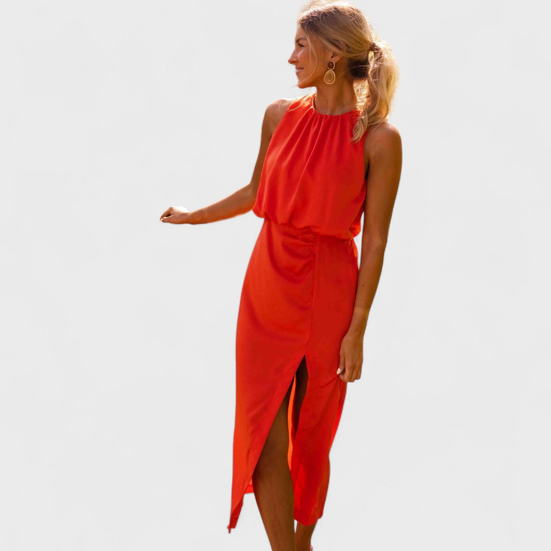 Liene - Elegant Midi Dress