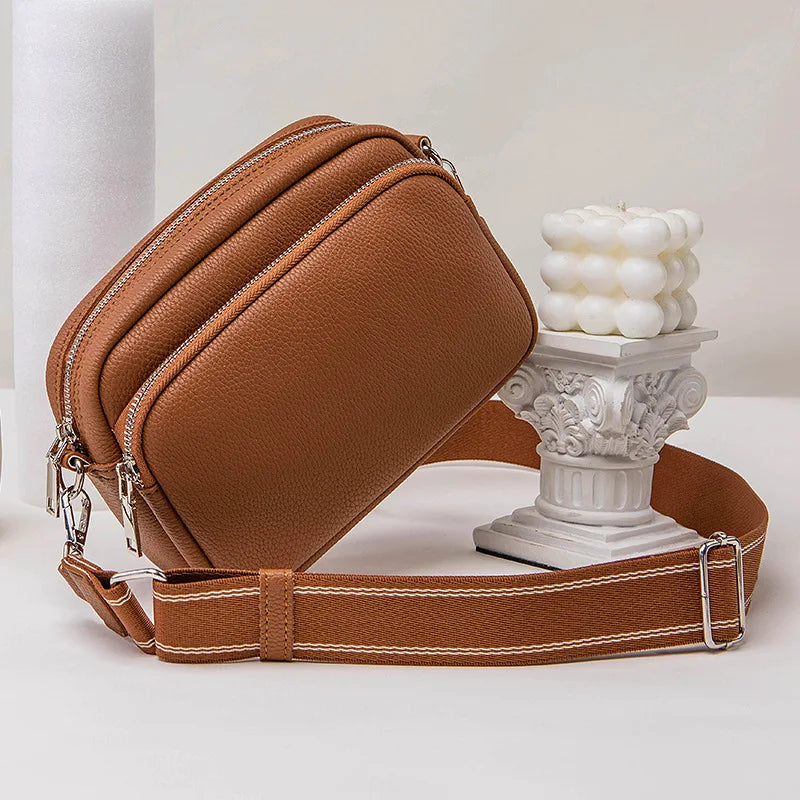 Comfortable Woven Strap Bag