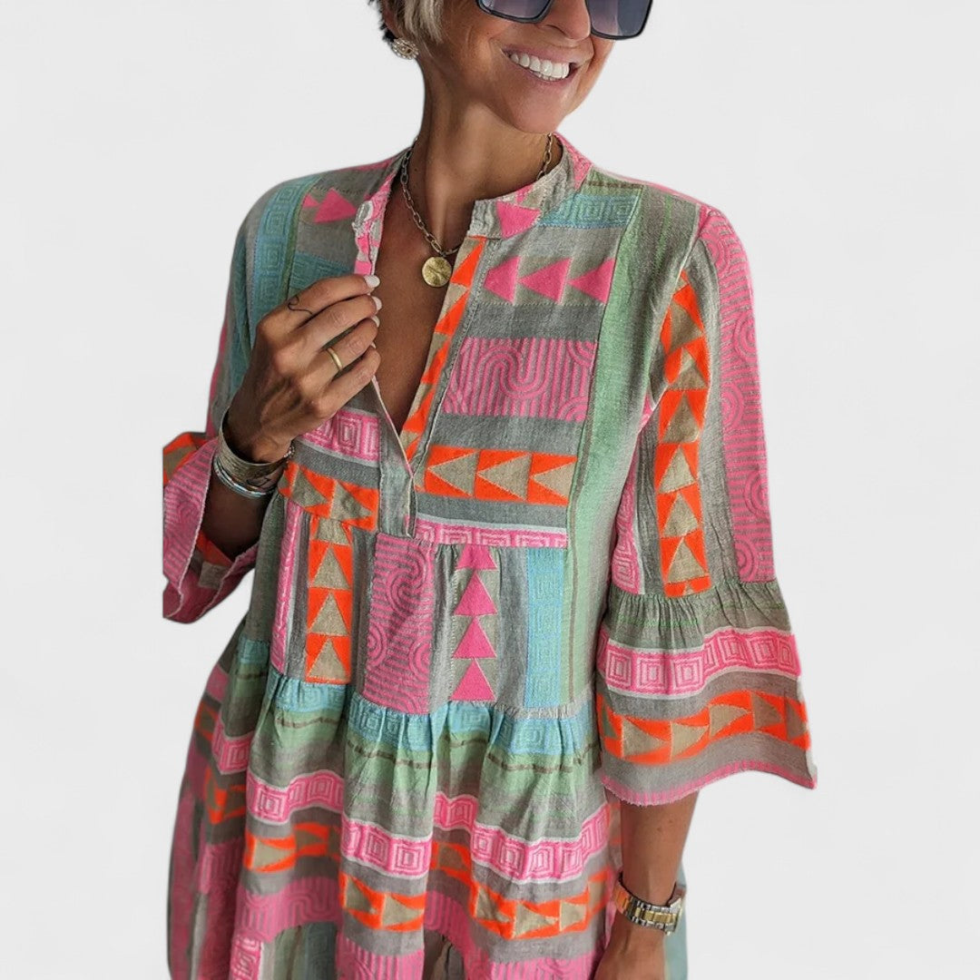 Juliane - Boho Tiered Dress