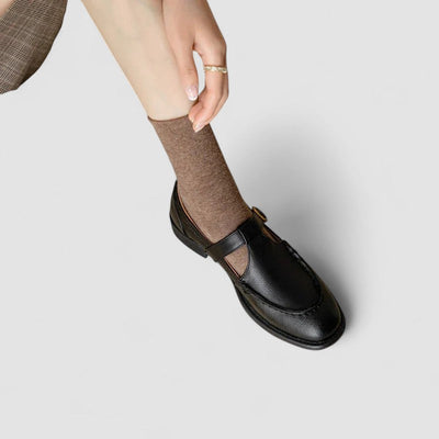 Avery - Square Toe Mary Jane Orthopaedic Shoes