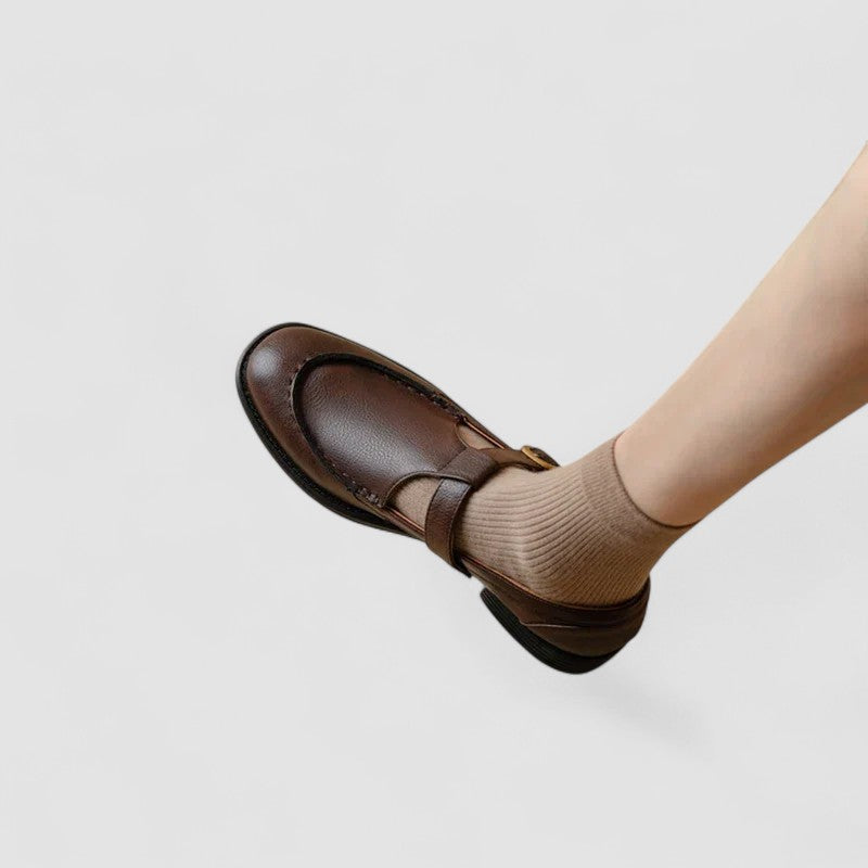 Avery - Square Toe Mary Jane Orthopaedic Shoes