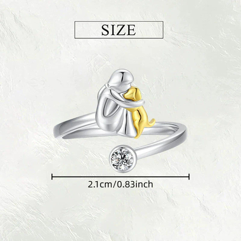Elisa - Dog Icon Ring