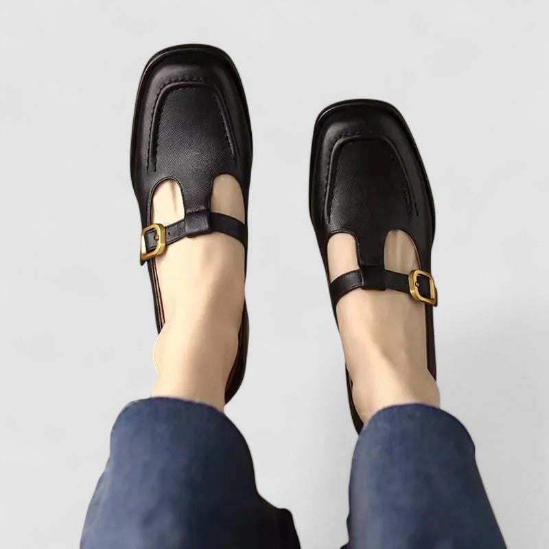Elizabeth - Orthopaedic Shoes with T-Bar Mary Jane Strap