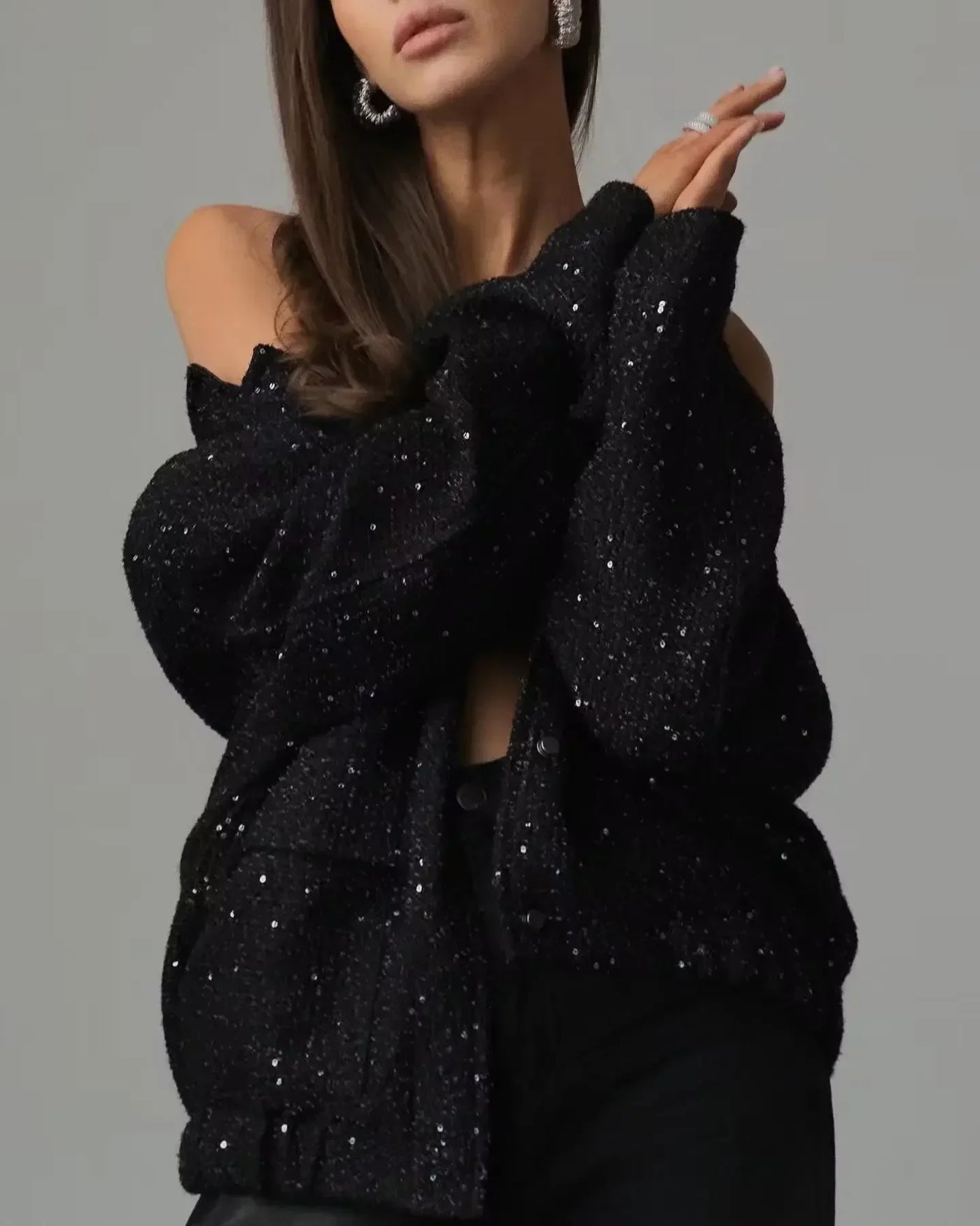 Lumina Jacket with Sequins